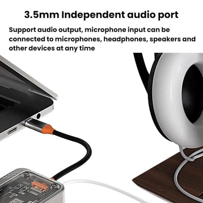 Type-C Docking Station USB HUB Multi Port Hub Computer Converter, SW6H, SW10V-PRO