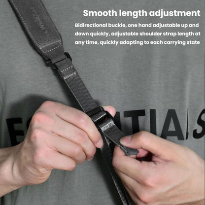 Cwatcun D213  Medium Universal Camera Shoulder Strap Matte Leather Quick Release Strap, D213