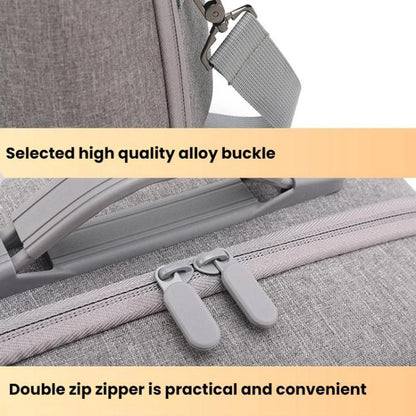 For Meta Quest 3 / 3S BKano Q3-002 VR Headset Console Storage Bag Shoulder Handheld Bag, Grey