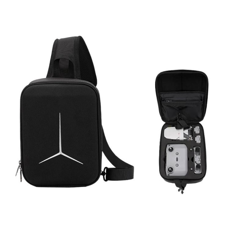 For DJI Mini 2 / 2 SE / 4K Fly More Combo BKano M4K-004 Hard Shell Portable Chest Bag Crossbody Backpack, For DJI Mini 2 / 2 SE / 4K