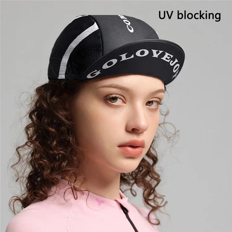 GOLOVEJOY XMZ287 Unisex Cycling Cap Helmet-Compatible Quick-Dry Sports Hat For Biking, Running, Hiking, XMZ287 White, XMZ287 Pink, XMZ287 Black