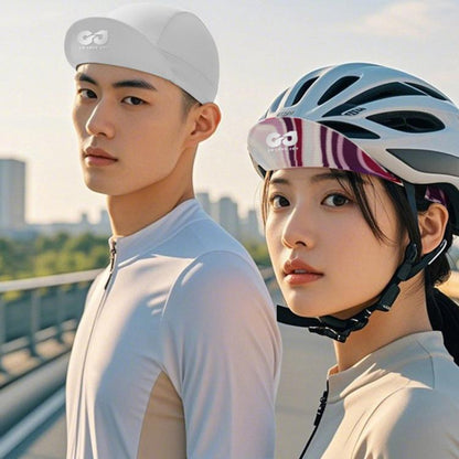 GOLOVEJOY XMZ293  Unisex Cycling Cap Helmet-Compatible Quick-Dry Sports Hat For Biking, Running, Hiking, XMZ293 White, XMZ293 Sand Sea, XMZ293 Blue