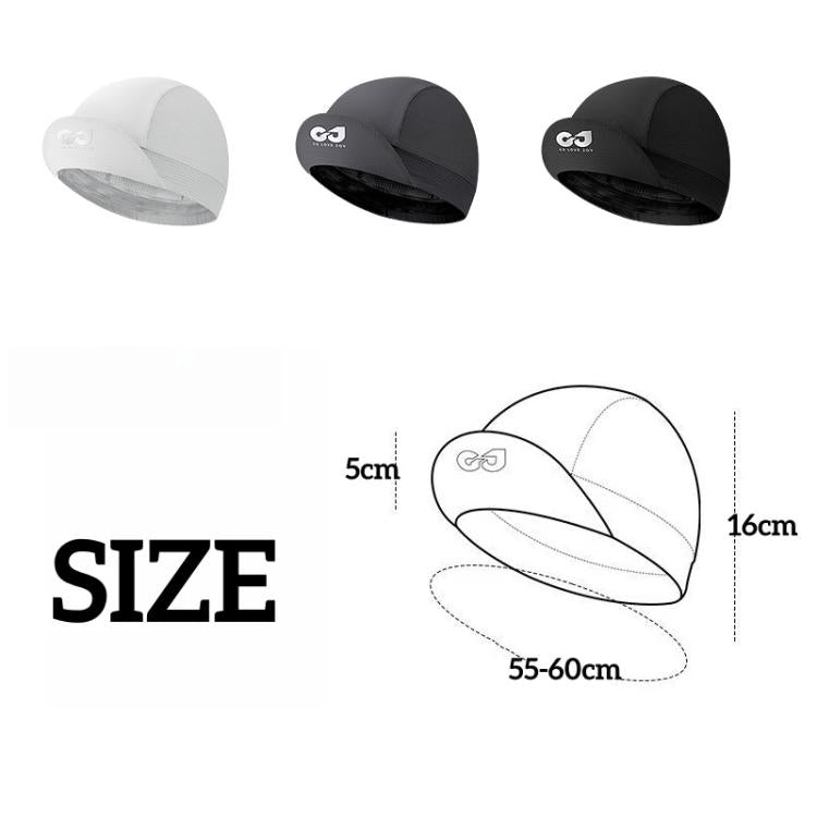 GOLOVEJOY XMZ293  Unisex Cycling Cap Helmet-Compatible Quick-Dry Sports Hat For Biking, Running, Hiking, XMZ293 White, XMZ293 Sand Sea, XMZ293 Blue
