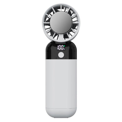 ZK03 Digital Display Cooling Fan USB Silent Handheld Cold Compress Fan