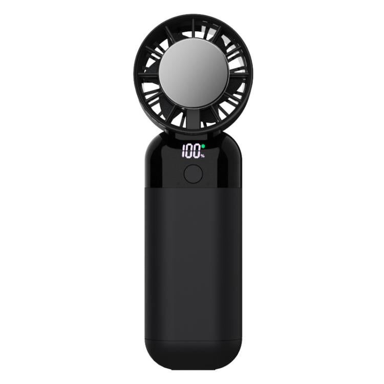 ZK03 Digital Display Cooling Fan USB Silent Handheld Cold Compress Fan