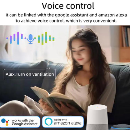 Graffiti WIFI Temperature Dry Contact Switch Module APP Remote Control Switch, Supports Google / Alexa Voice, With 1m Cable, With 2m Cable, Humidity+Integrated 1m Cable