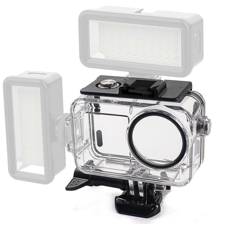 For DJI Action 5 Pro/4/3 Waterproof Diving Case with Buoyancy Float Stick Kit Includes Anti-Fog Inserts, Mounting Base, For DJI Action 5 Pro/4/3