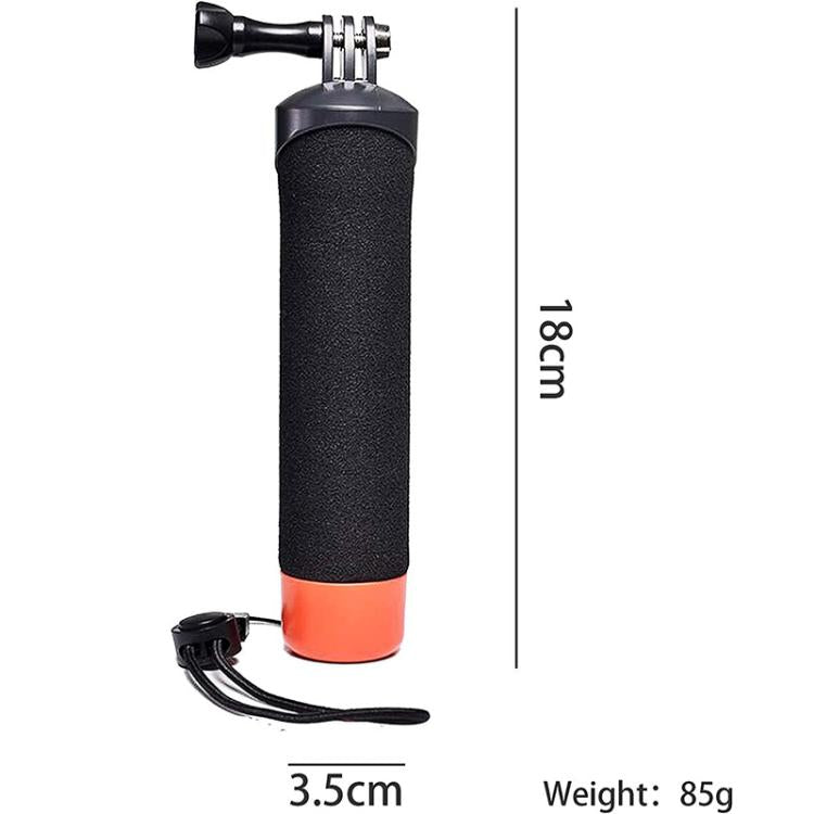 For DJI Action 5 Pro/4/3 Waterproof Diving Case with Buoyancy Float Stick Kit Includes Anti-Fog Inserts, Mounting Base, For DJI Action 5 Pro/4/3