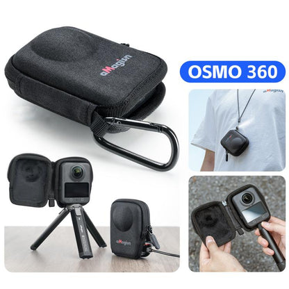 For DJI Osmo 360 Camera aMagisn Hard Shell Case Open-Access Charging Design, Body Case