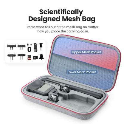 For DJI Osmo 360 aMagisn Mid-Size Storage Case Durable Organizer Bag With Detachable Inner Tray, Mid-Size