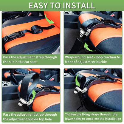 Pregnancy Safety Belt Anti-strangulation Belly-supporting Seat Anchor