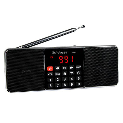 Retekess TR602 2 Band Bluetooth Radio MP3 Player, TR602