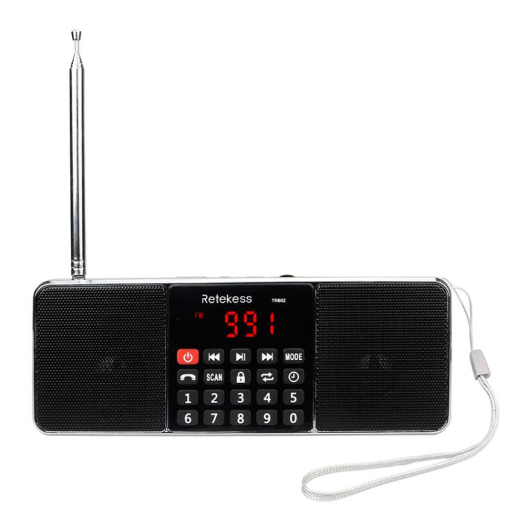 Retekess TR602 2 Band Bluetooth Radio MP3 Player, TR602