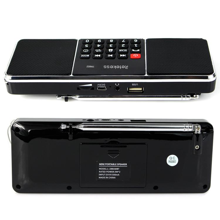 Retekess TR602 2 Band Bluetooth Radio MP3 Player, TR602