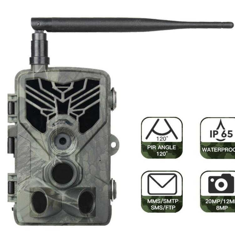 Outdoor 2G MMS Infrared Night Vision Tracking Camera 3PIR Thermal Sensing Surveillance Camera, HC-810M