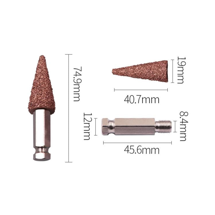 Tire Grinding Head Repair Tool, 40mm Hexagonal Rod For Repairing Defects, 40mm Round Rod For Repairing Defects, 50mm Hexagonal Rod For Repairing Defects, 50mm Round Rod For Repairing Defects, 100mm Hexagonal Rod For Repairing Defects