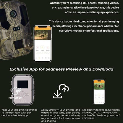 4K 4G Outdoor Tracking Camera With Remote Mobile Control, Supports FTP/SMTP/APP, HC-960Ultra-Li