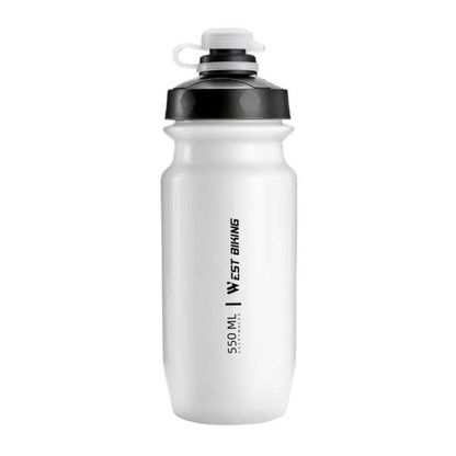 WEST BIKING 550ml Bike Water Bottle for Cycling Leak-Proof Squeeze Design Portable Sports Hydration Bottle, 550ml Yellow, 550ml White, 550ml Whtie Wide, 550ml Yellow Wide
