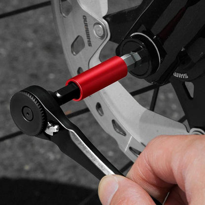 WEST BIKING 12-in-1 Two-Way Ratchet Wrench Set with Magnetic Quick-Release Extension Bar Bike Repair Tool Kit