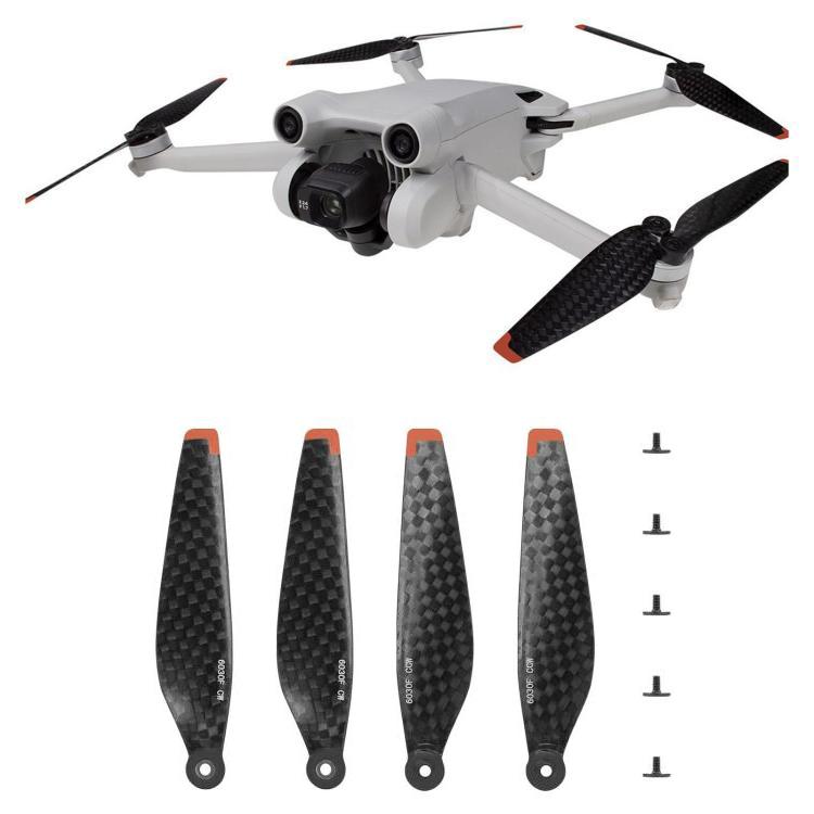 For DJI Mini 3 Pro/4 Pro 6030F Carbon Fiber Noise-reducing Propellers, For Mini 4 Pro/Mini 3 Pro 4pcs, For Mini 4 Pro/Mini 3 Pro 8pcs
