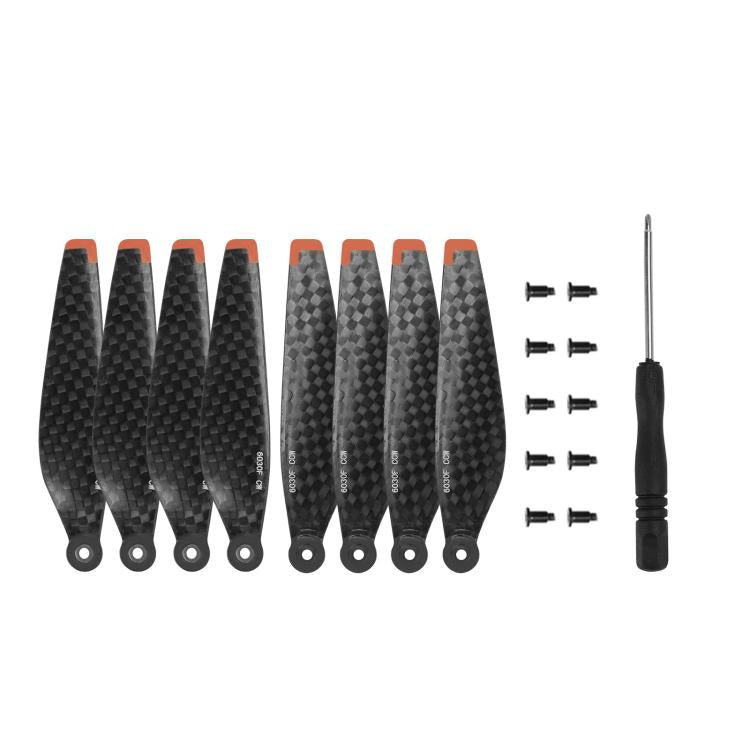 For DJI Mini 3 Pro/4 Pro 6030F Carbon Fiber Noise-reducing Propellers, For Mini 4 Pro/Mini 3 Pro 8pcs