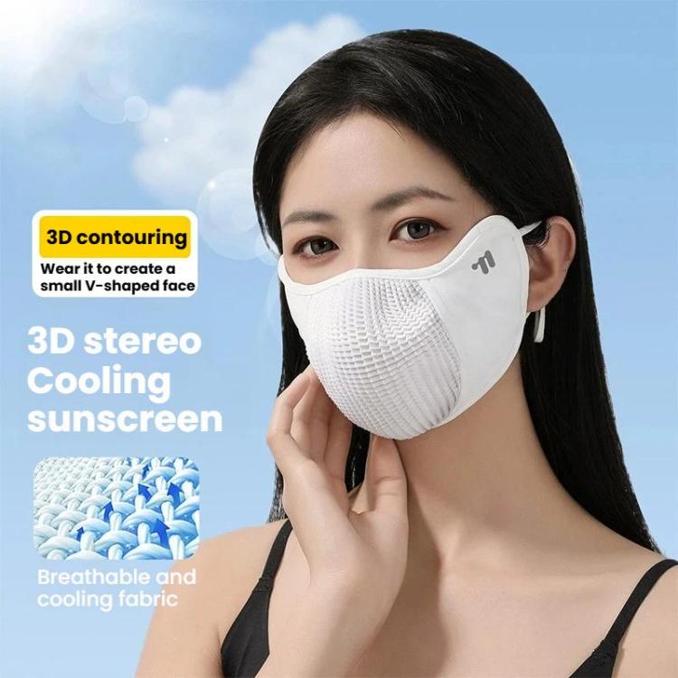 WEST BIKING Ice-Silk Cycling Mask Windproof Dustproof Breathable Sports Running Sun Protection Face Cover, One Size