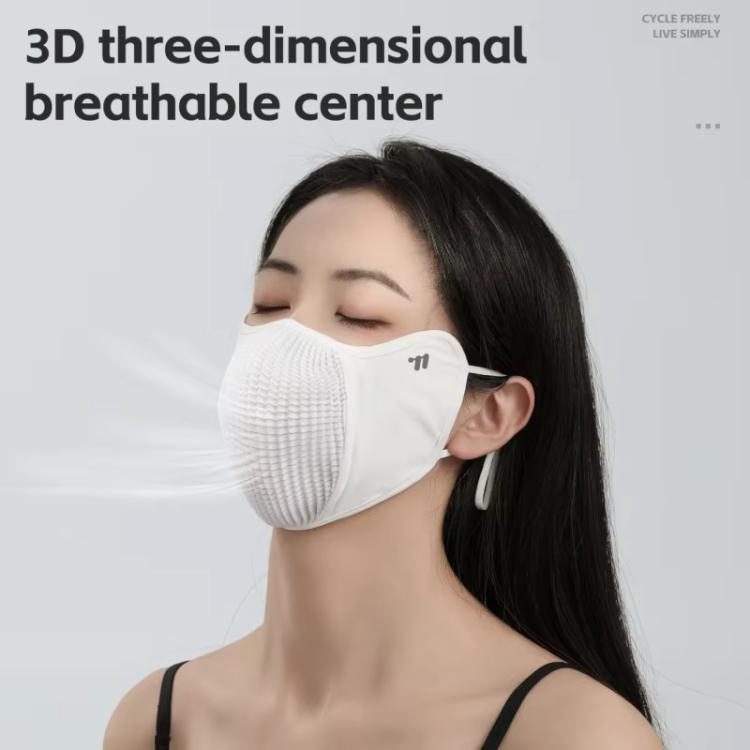 WEST BIKING Ice-Silk Cycling Mask Windproof Dustproof Breathable Sports Running Sun Protection Face Cover, One Size