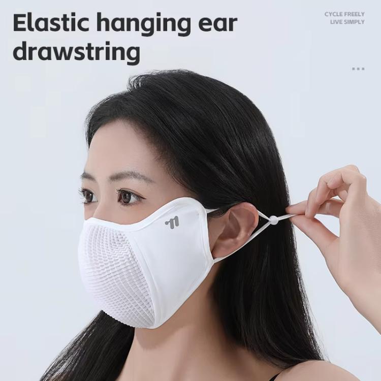 WEST BIKING Ice-Silk Cycling Mask Windproof Dustproof Breathable Sports Running Sun Protection Face Cover, One Size