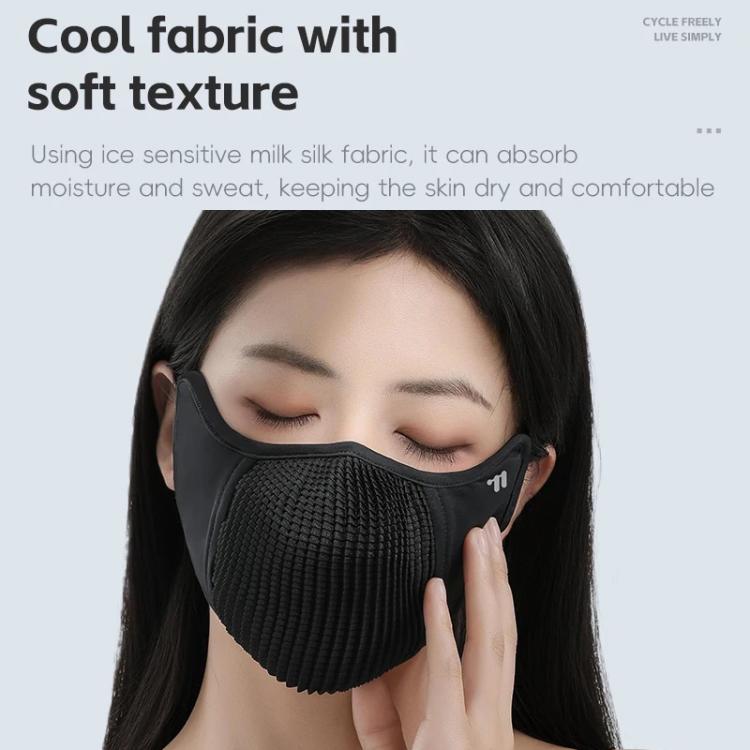 WEST BIKING Ice-Silk Cycling Mask Windproof Dustproof Breathable Sports Running Sun Protection Face Cover, One Size