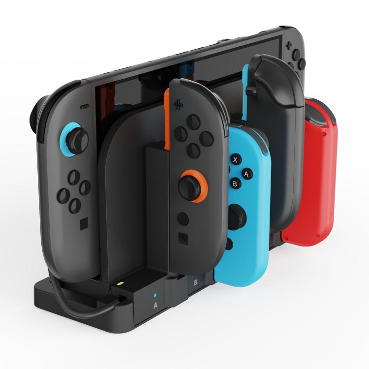 For Nintendo Switch 2/Switch Console Controller ipega 8-in-1 Charging Dock Fast Charging Station, PG-SW2130