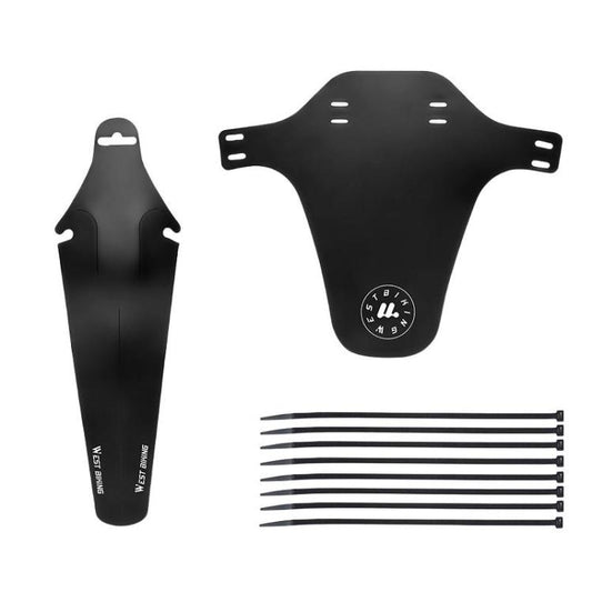 WEST BIKING YP0714043 Bicycle Front And Rear Fenders MTB Mountain Bike Fork Mudguard, YP0714043