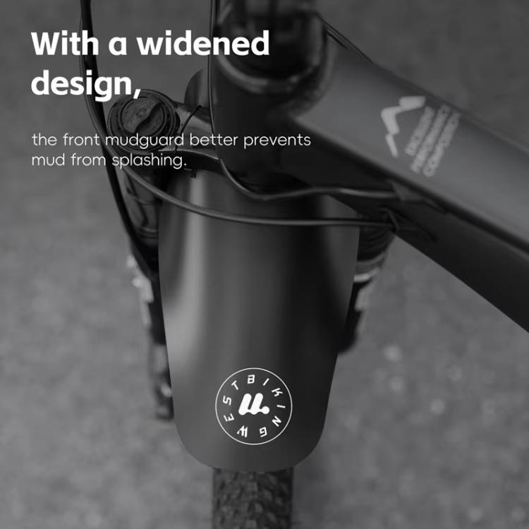 WEST BIKING YP0714043 Bicycle Front And Rear Fenders MTB Mountain Bike Fork Mudguard, YP0714043