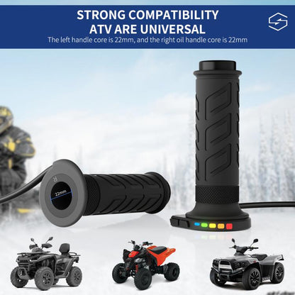 Rainbow Light ATV Heated Handlebars With Memory Function, CS-2147B2