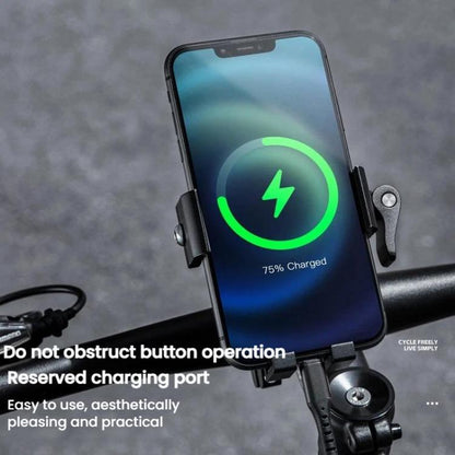 WEST BIKING Bicycle Phone Mount Aluminum Alloy Road / Mountain Bike Navigation Holder, Handlebar Black, Handlebar Silver, Handlebar Red, Stem Black, Stem Silver, Stem Red