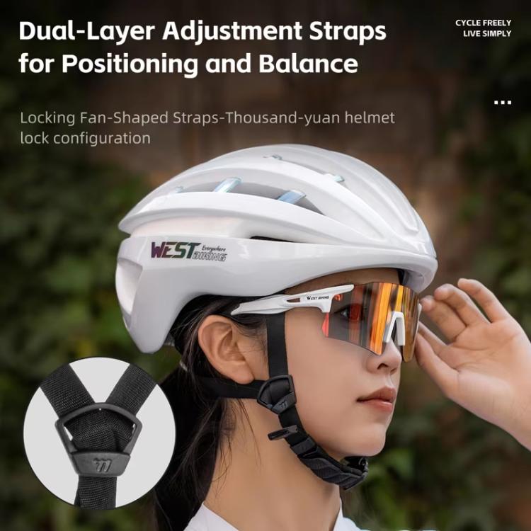 WEST BIKING Outdoor Cycling Helmet Men Women Mountain / Road Bike Safety Helmet, 58-61cm