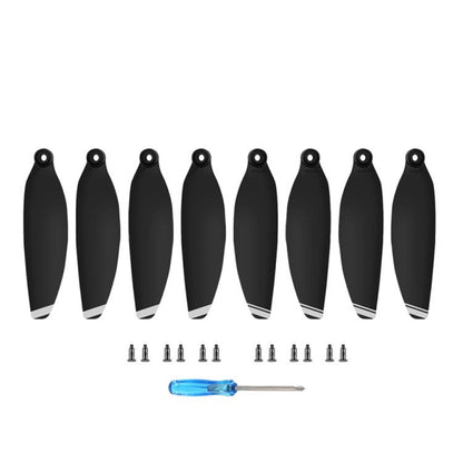 For DJI Mini 2 / Mini 2 SE Propellers 4726F Replacement Blades, 2pairs Gold Edge, 2pairs Silver Edge, 2pairs Orange Edge, 4pairs Gold Edge, 4pairs Silver Edge, 4pairs Orange Edge
