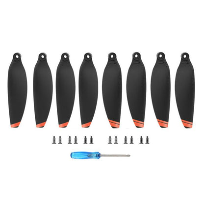 For DJI Mini 2 / Mini 2 SE Propellers 4726F Replacement Blades, 2pairs Gold Edge, 2pairs Silver Edge, 2pairs Orange Edge, 4pairs Gold Edge, 4pairs Silver Edge, 4pairs Orange Edge