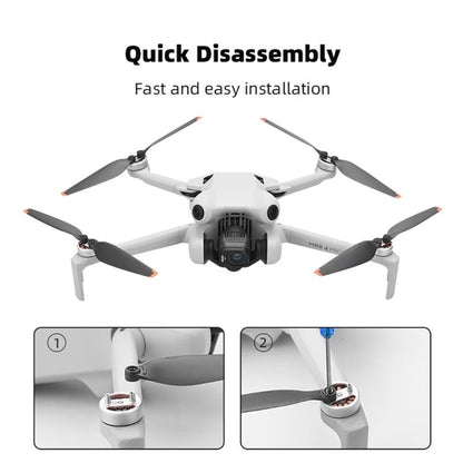 For DJI Mini 4 Pro 4pairs Drone Propeller Blades 6030F Props Replacement Parts