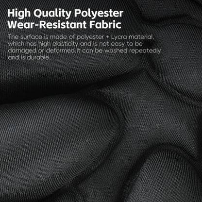 WEST BIKING YP0801259-260 Universal Heat Dissipating Inflatable Bicycle Seat Cover Cycling Mountain Bike Airbag Seat Cover, Small, Large