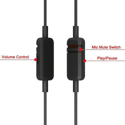 For Beyerdynamic MMX300 2.45m Headphones Audio Cable, PC Version, ZS0255