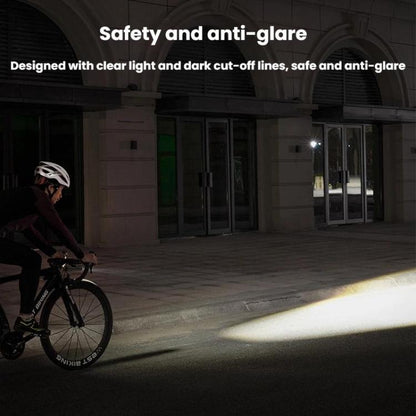 WEST BIKING Bicycle High-Brightness Rechargeable Headlight With Power Reminder Rotatable Function, 600 Lumens, 800 Lumens