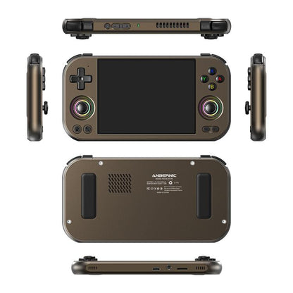 ANBERNIC RG 477M  Android 14 Handheld Game Console With Aluminum Alloy Body, 4.7-Inch LTPS In-Cell Touch Screen, 3D Hall Joystick & Self-Developed AI Assistant, 128G, 256G