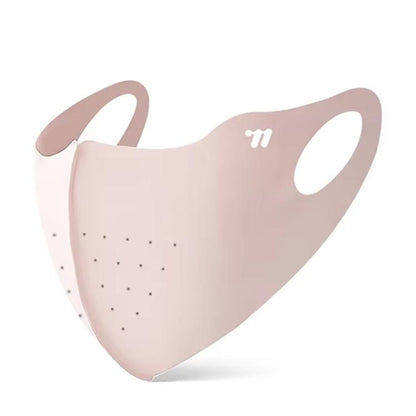 WEST BIKING UPF50+ 3D Seamless Ice-Silk Breathable Eye-Corner Ventilated Face Mask UV Protection Mask, One Size