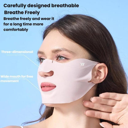 WEST BIKING ummer Ice Silk UV-Protective Mask UV-Blocking Cycling Face Cover, One Size