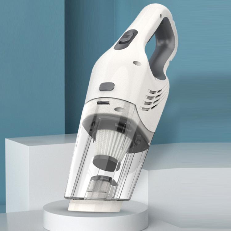 Car-mounted High-power Strong Suction Cordless Vacuum Cleaner, White 5500PA, White Brushless 12000PA