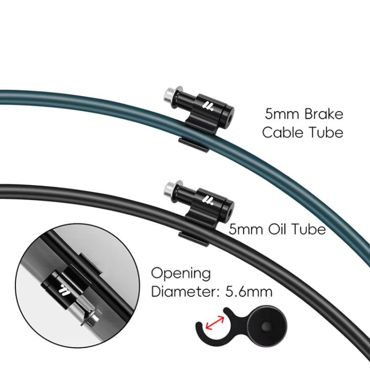 WEST BIKING 5pcs /Bag Mountain Bike Hose Guide Plate Frame Cable Conversion Mounting Bracket, YP0719480