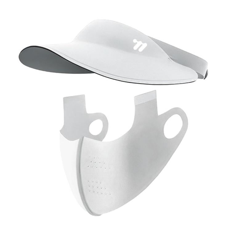 WEST BIKING 2 In 1 Outdoor Sports Sun Protection Mask UV-Blocking Sun Hat Cycling Breathable Face Cover, One Size