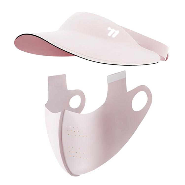 WEST BIKING 2 In 1 Outdoor Sports Sun Protection Mask UV-Blocking Sun Hat Cycling Breathable Face Cover, One Size