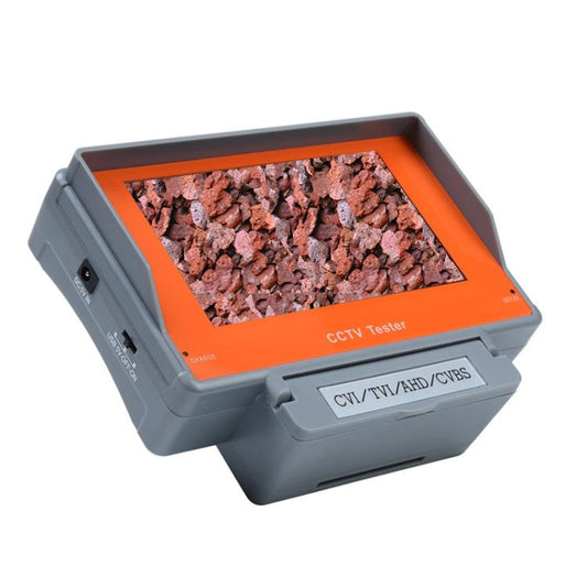 430ACT 4.3 Inch HD Surveillance Tester Analog/Coaxial AHD/TVI/CVI 8MP Supported Engineering Tool, US Plug, EU Plug, UK Plug, AU Plug