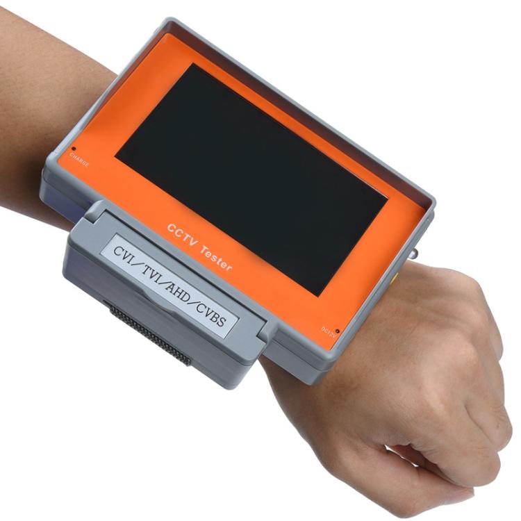 430ACT 4.3 Inch HD Surveillance Tester Analog/Coaxial AHD/TVI/CVI 8MP Supported Engineering Tool, US Plug, EU Plug, UK Plug, AU Plug